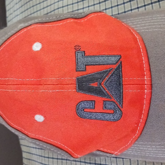 CAT Brand Mens Cap orange - Picture 3 of 8